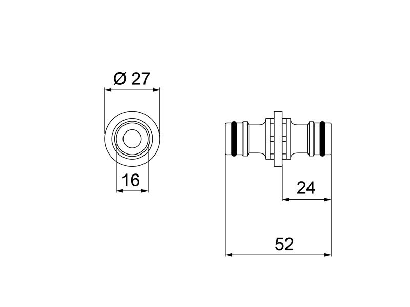 Conector para Engate Rápido - Jardinagem