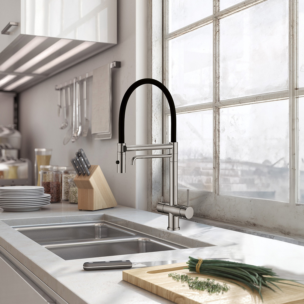 Misturador Monocomando Gourmet com Saída para Água Filtrada