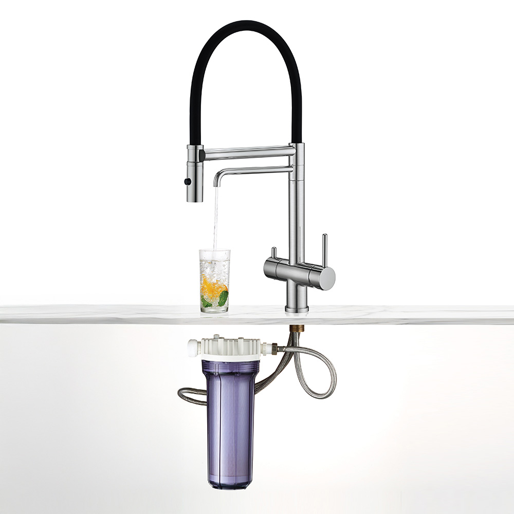 Misturador Monocomando Gourmet com Saída para Água Filtrada