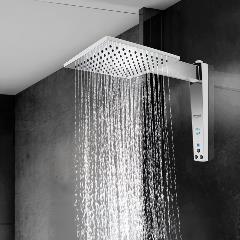 Acqua Century Digital - Branco com Cromado_AMB