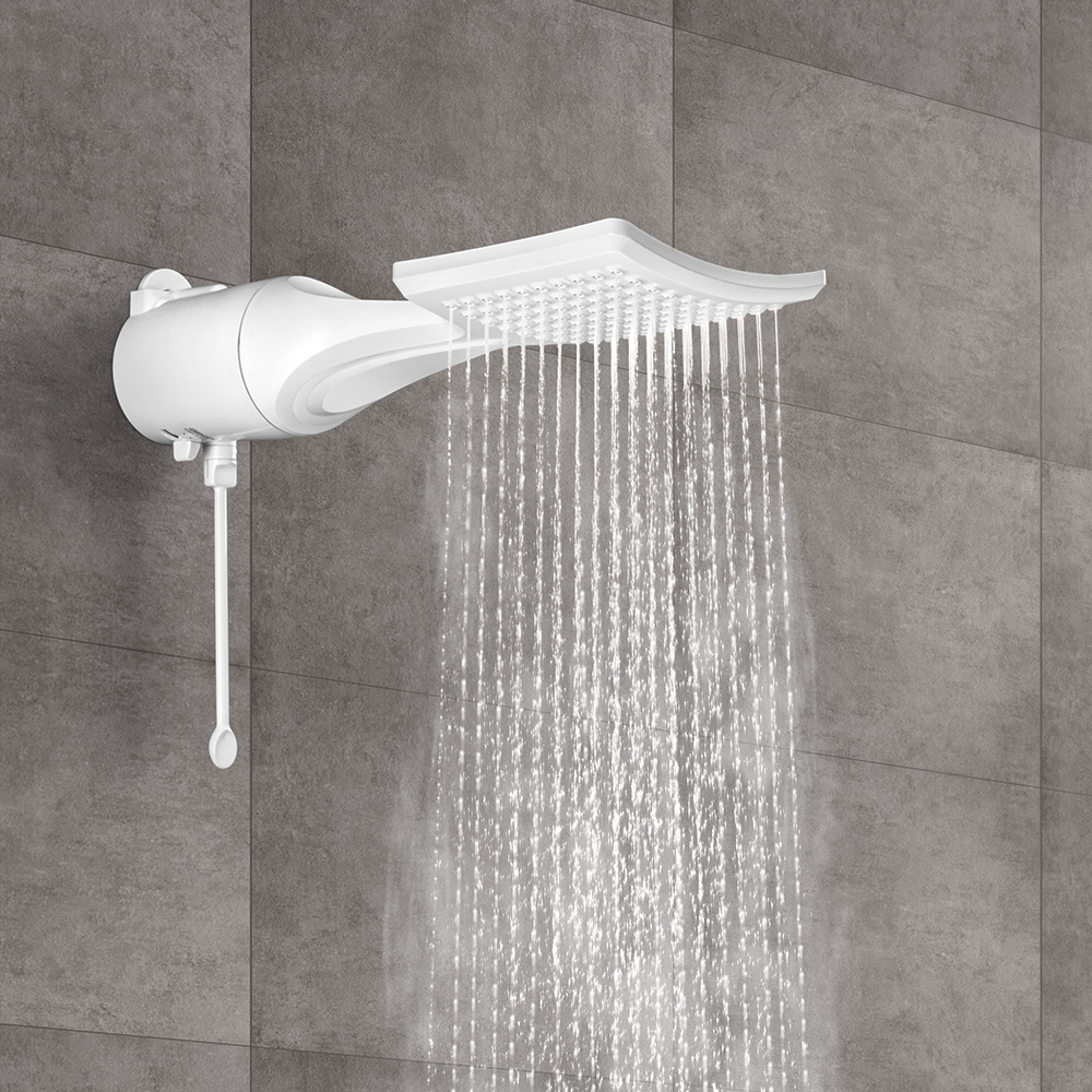 Chuveiro Loren Shower Ultra é a novidade da Lorenzetti, que une design moderno com linhas quadradas