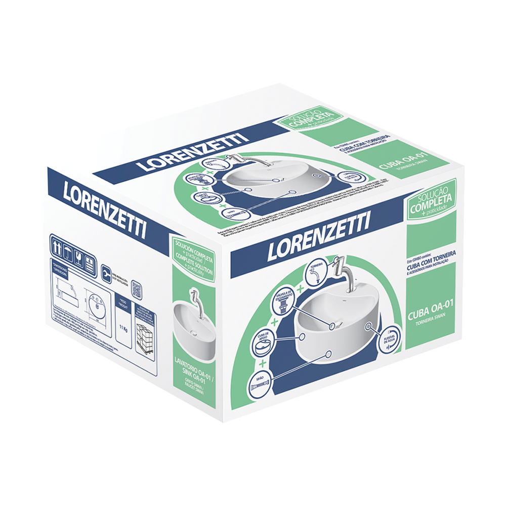 Combo Cuba OA-01 com Torneira