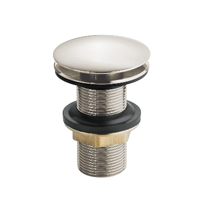 Válvula Luxo para Lavatório S/L 2 3/8" x 7/8" Redonda