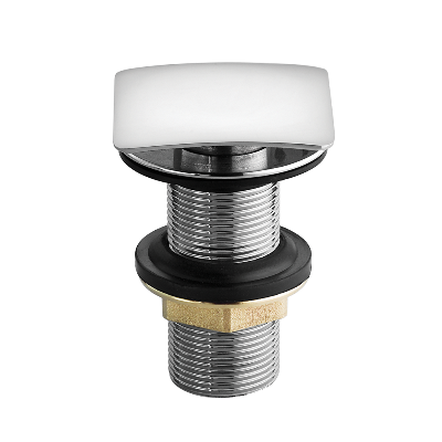 Válvula Luxo para Lavatório S/L 2 3/8" x 7/8" Quadrada