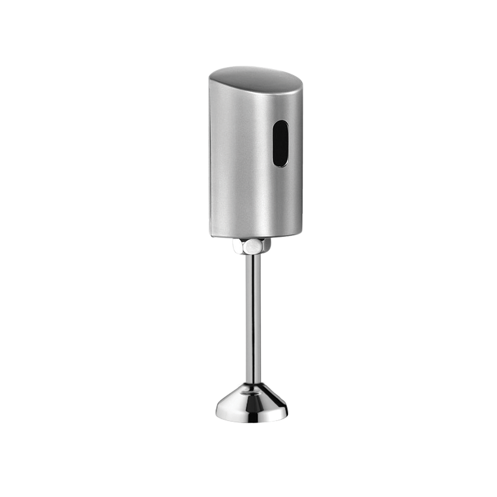Automatically operated urinal valve with electronic sensor