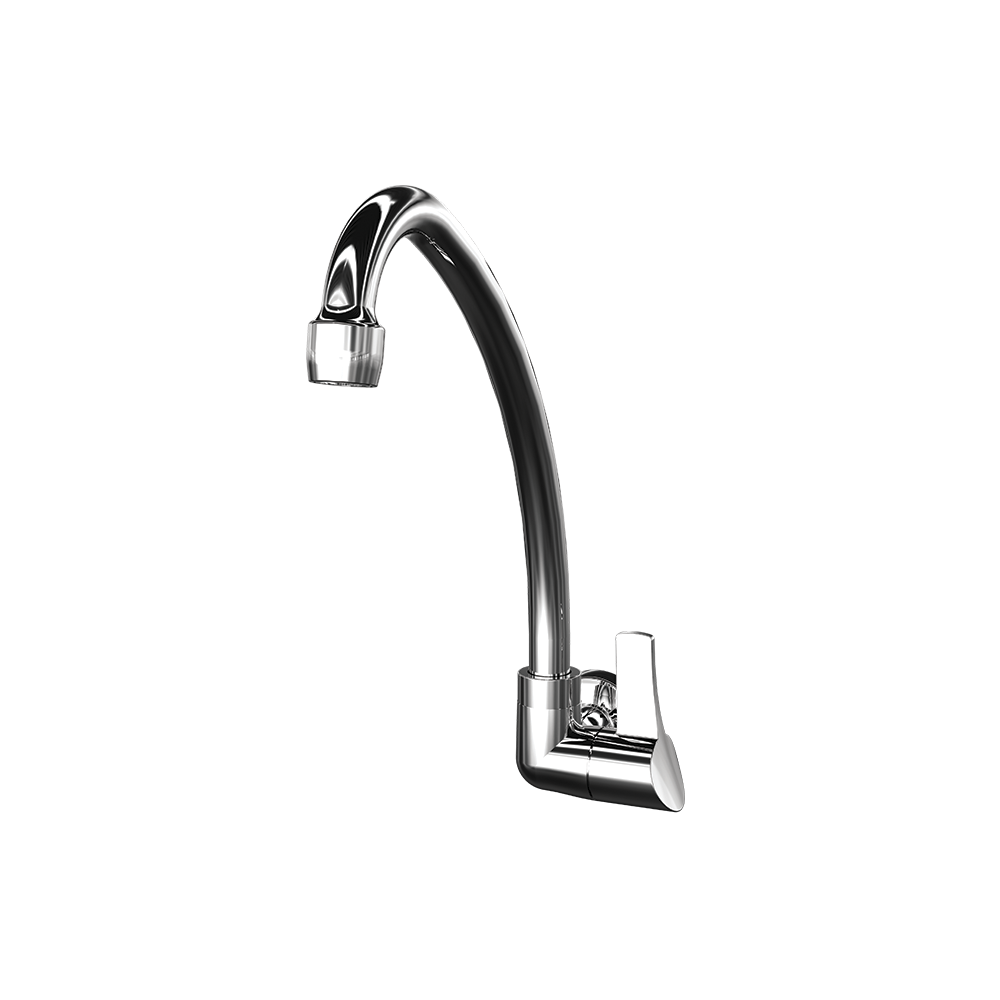 Torneira para Cozinha de Parede - Bica Móvel